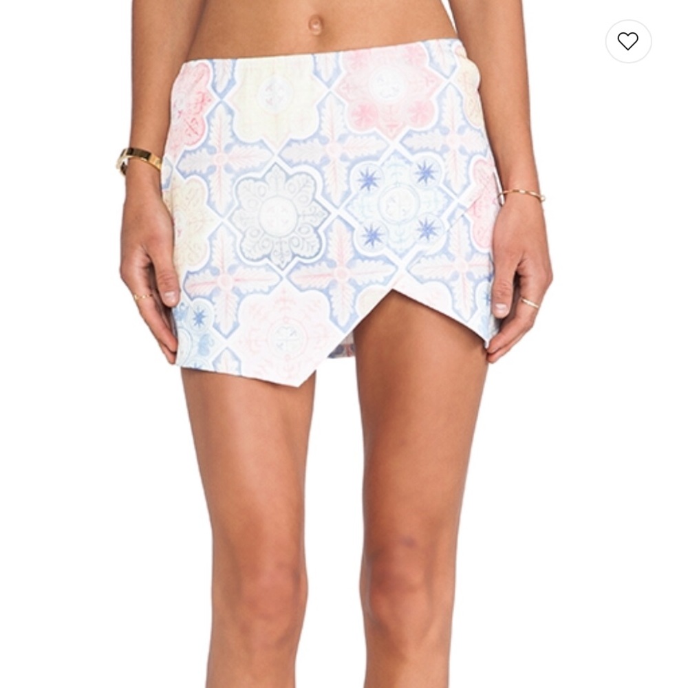 Ole mosaic mini skirt from For Love and Lemons